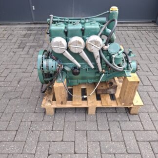 The Volvo Penta MD17c 36hp marine diesel engine package is a three-cylinder diesel engine, known for its reliability and fuel efficiency